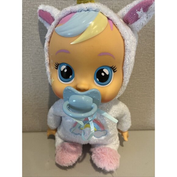 Cry Babies Goodnight Dreamy - Sleepy Time Baby Doll with LED Lights, for Girls - Picture 2 of 7